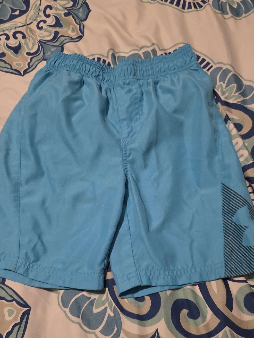 Under Armour Light Aqua Athletic Shorts